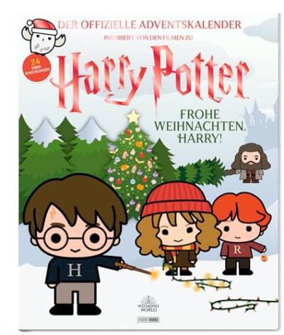 Harry Potter: Frohe Weihnachten, Harry! - Der offizielle Adventskalender: Adventskalender zum Aufklappen mit 24 stabilen Innentaschen von Panini